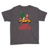 family christmas tis the season to be merry Youth Tee