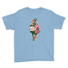 breast cancer flowers Youth Tee