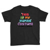 This Is My Human Costume I'm Really A Unicorn Youth Tee
