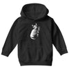 cat stripes Youth Hoodie