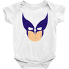 wolverine mask Baby Onesie