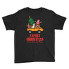 family christmas tis the season to be merry Youth Tee