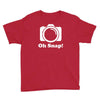 oh snap camera Youth Tee