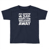 an arrow a day zombie dary Toddler T-shirt
