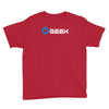 geek' (power on button) Youth Tee