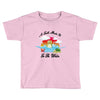 a turtle made it to the water Toddler T-shirt
