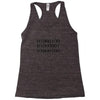 dad in binary code Racerback Tank