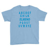 alphabet abc elemno Youth Tee