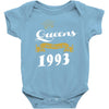 queens are born in 1993 Baby Onesie