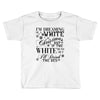 i'm dreaming of a white christmas but if the white runs out i'll drin Toddler T-shirt