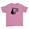 crazy cat lady Youth Tee