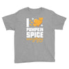 I Love Pumpkin Spice Everything Youth Tee