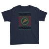 All I Want For Christmas Is Pizza Ugly Christmas For Light Youth Tee