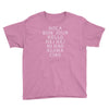 hello 7 languages hola bonjour ni hao chinese french italian Youth Tee