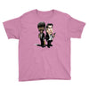pulp fiction caricature ideal birthday gift present Youth Tee