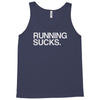 running sucks   humor exercise running gym marathon runner workout tee Tank Top