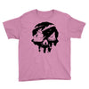 sea of theives skull Black Logo Youth Tee