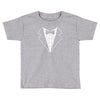 tuxedo fancy dress funny Toddler T-shirt