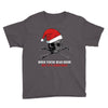 skull christmas Youth Tee
