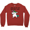 step dad of the birthday girll Crewneck Sweatshirt