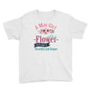 A May Girl Like A Flowers Youth Tee