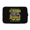 Ewing Sarcoma Awareness Laptop cover