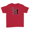 fk it funny college party Youth Tee