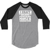 I Craft Because Punching People Is Frowned Upon 3/4 Sleeve Shirt