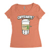 caffeinate! Women's Triblend Scoop T-shirt