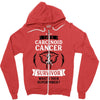 I am a Carcinoid Cancer Survivor - What's Your Superpower? Zipper Hoodie