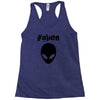 alien funny tshirt Racerback Tank