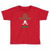 ladies sombrero  funny retro mexico mustache designer Toddler T-shirt