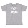 boobs real smile fake Toddler T-shirt