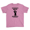 introverts unite separately in your own homes black Youth Tee