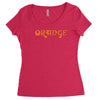 orange amplification new Women's Triblend Scoop T-shirt