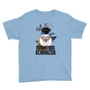 who loves miniatur schnauzer Youth Tee
