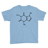 Caffeine Molecule Youth Tee