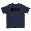 black Youth Tee