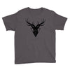 deer head vector Youth Tee