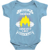 I Train In 300x Gravity Like Saiyan Baby Onesie