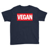 marvel logo parody vegan Youth Tee