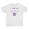 i crochet so i don't choke people save a life, send yarn Youth Tee