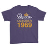 queens are born in october 1969 Youth Tee