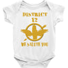 District 12 We Salute You Baby Onesie