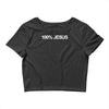 100 % jesus Crop Top