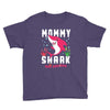 mommy shark doo doo doo family matching Youth Tee