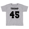 Trump 45 jersey number Toddler T-shirt