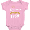queens are born in 1959 Baby Onesie