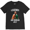 Legends Are Born In July - Connor McGregor V-Neck Tee