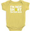 small tiny little shorty person gift tee Baby Onesie